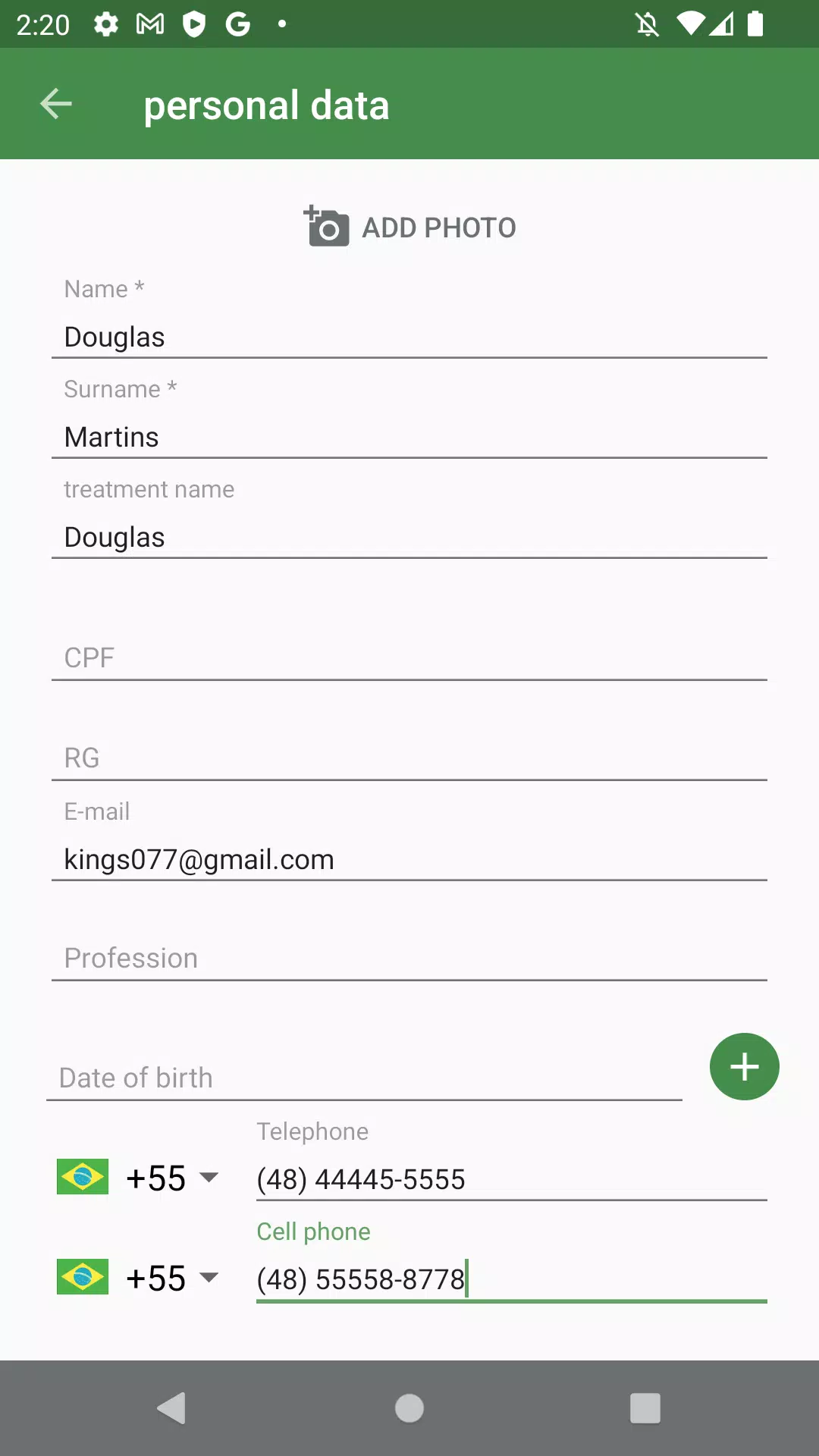Setup Screenshots