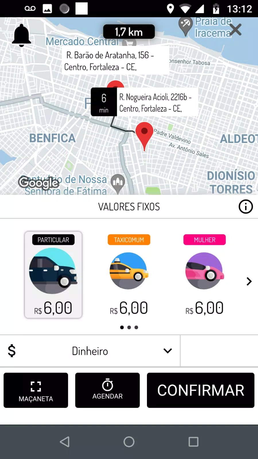Corrida Venâncio - Passageiro Screenshots