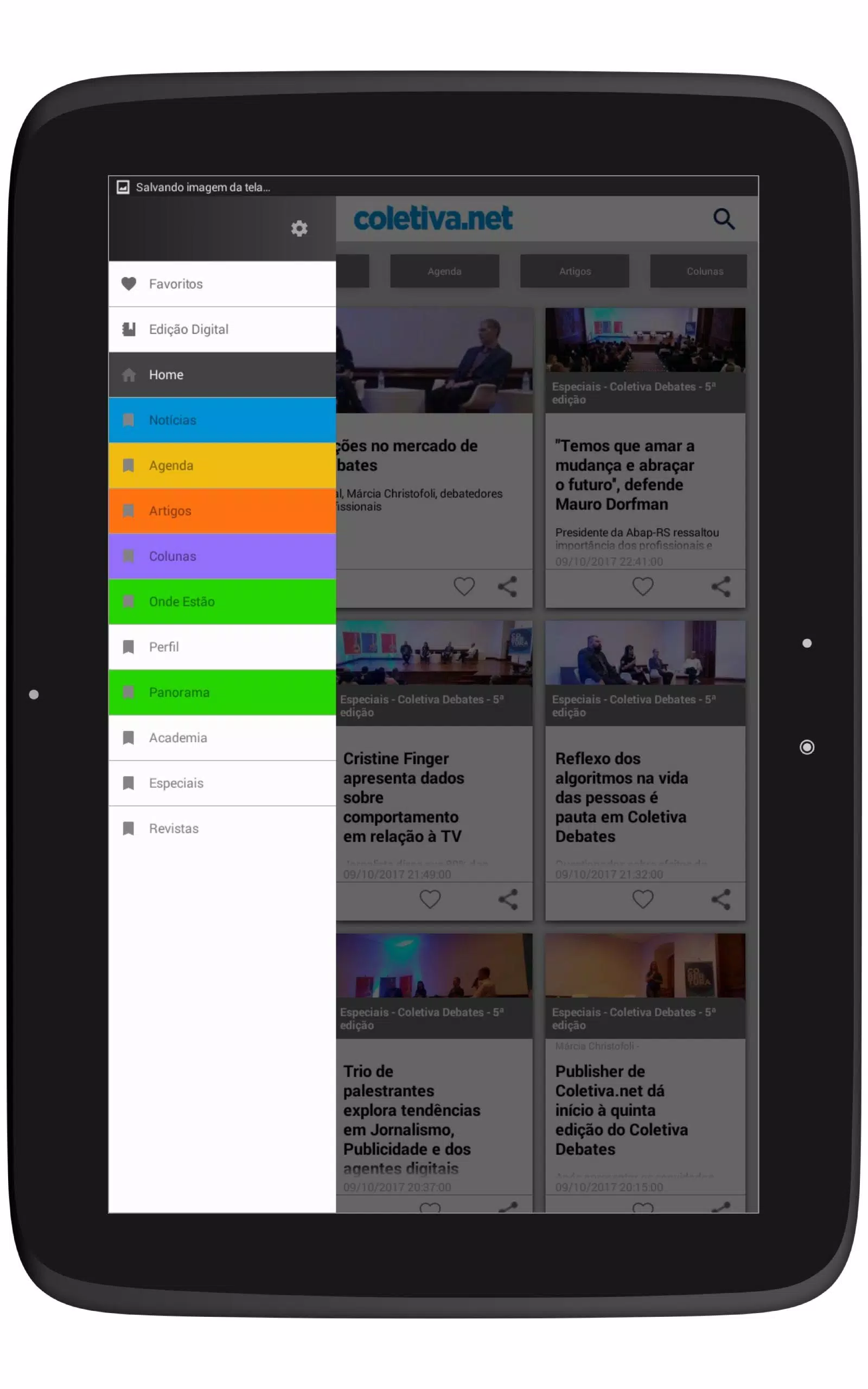 Coletiva.net Screenshots