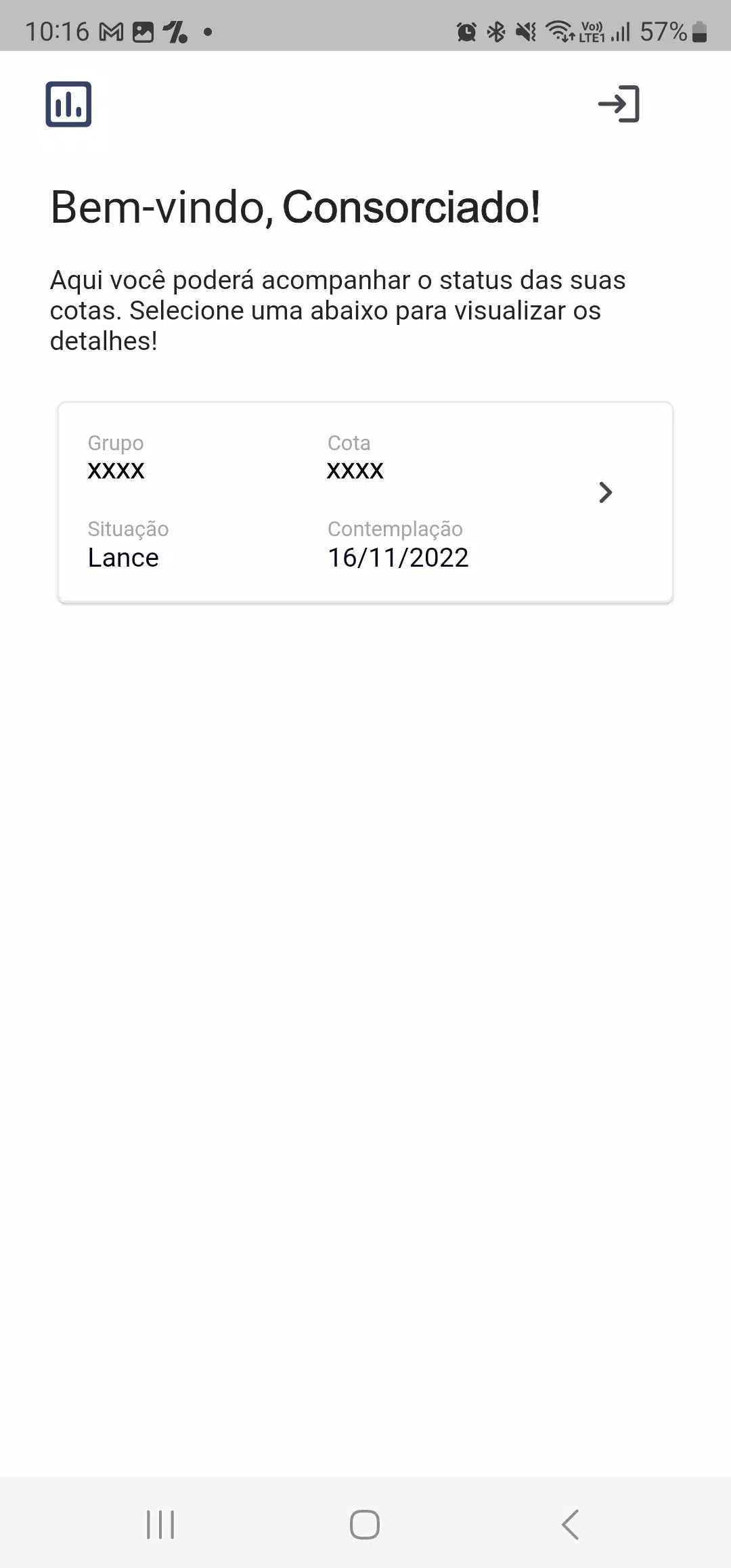 Meu Consórcio Recon Screenshots