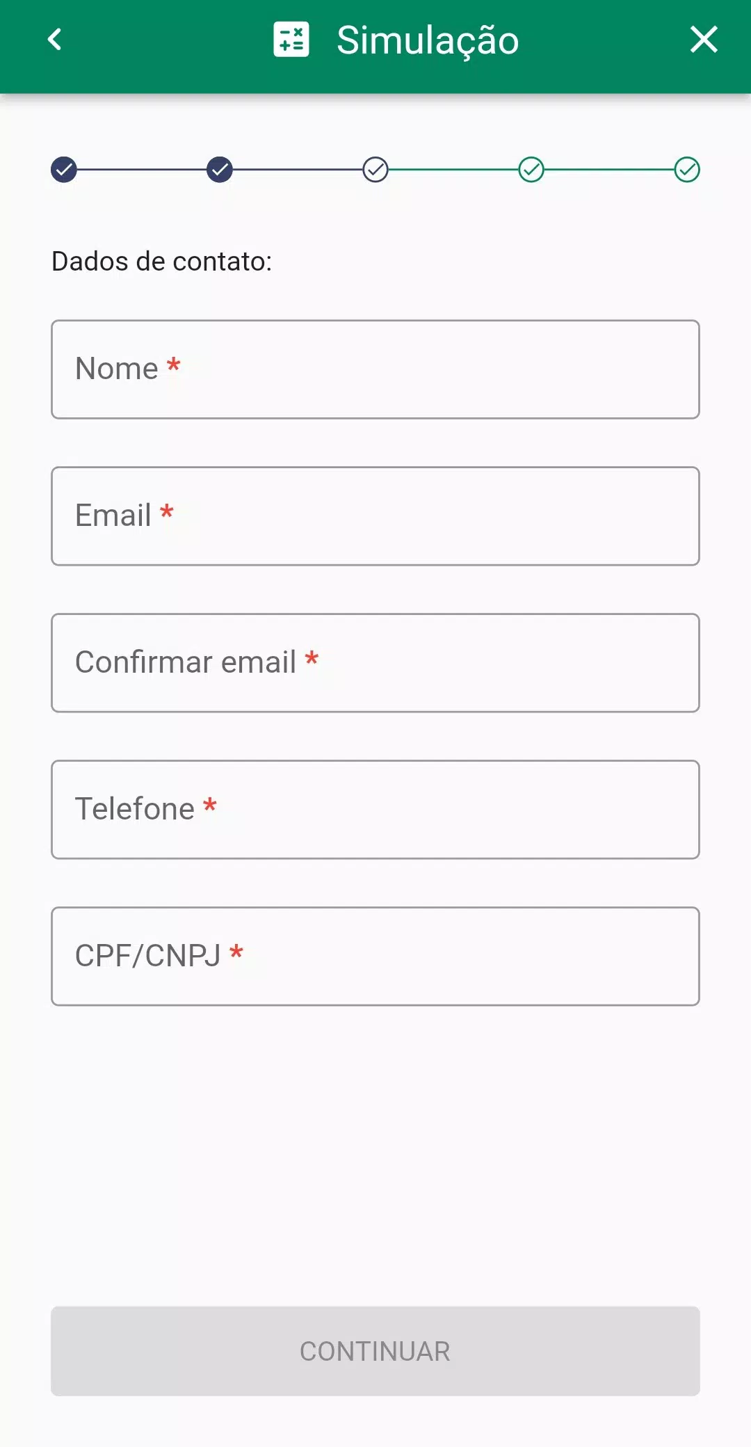 Meu Consórcio Recon Screenshots