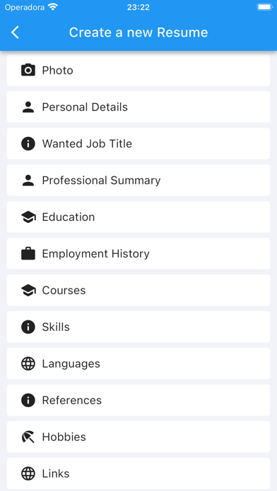 Easy Resume Builder PDF Screenshots