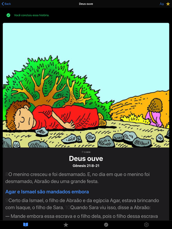Histórias da Bíblia iPad Screenshots
