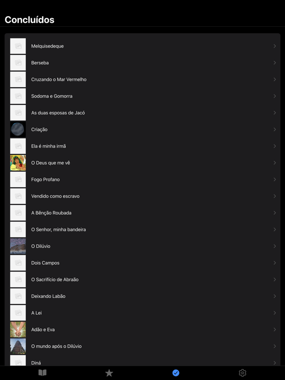 Histórias da Bíblia iPad Screenshots