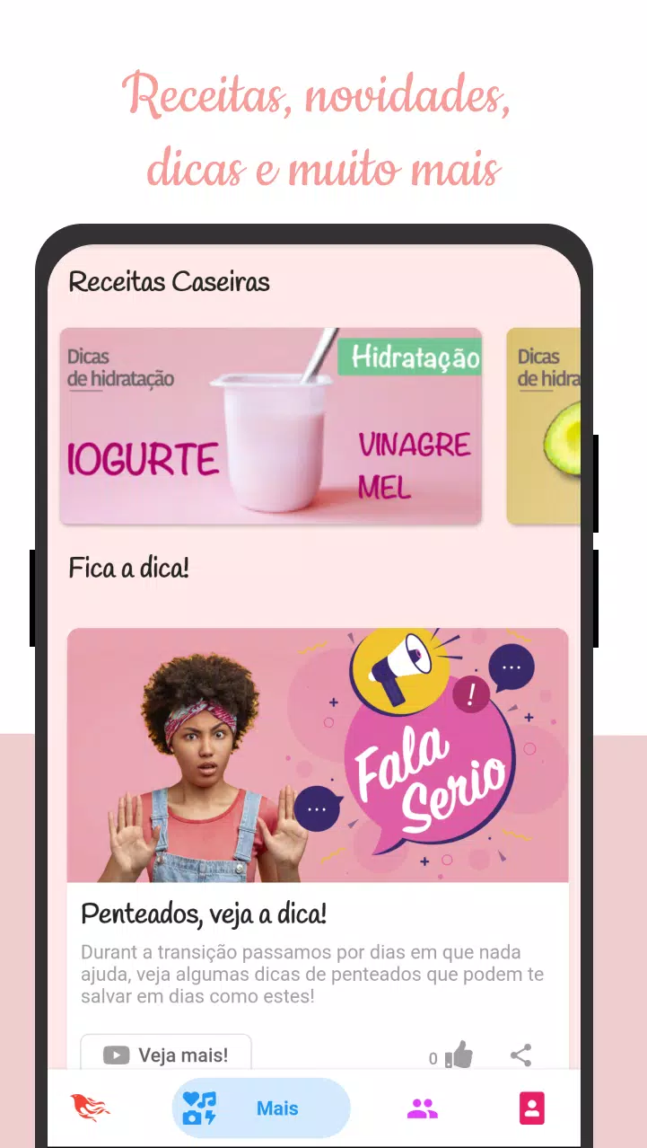 Minha Transição Capilar Screenshots