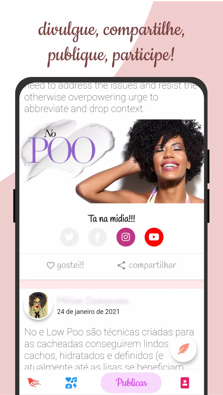 Minha Transição Capilar Screenshots
