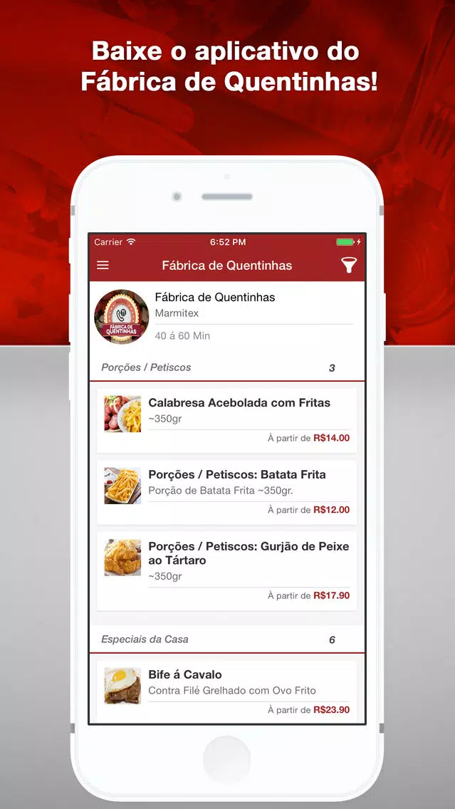 Fábrica de Quentinhas Screenshots