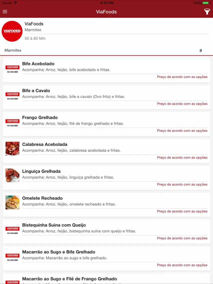 Скриншоты ViaFoods - Sorocaba iPad