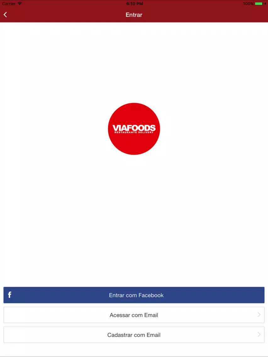 Скриншоты ViaFoods - Sorocaba iPad