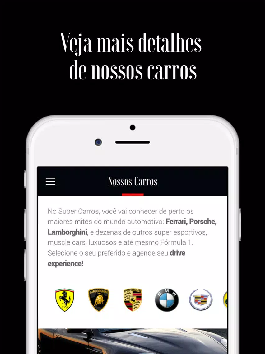 Ảnh chụp màn hình của Super Carros iPad