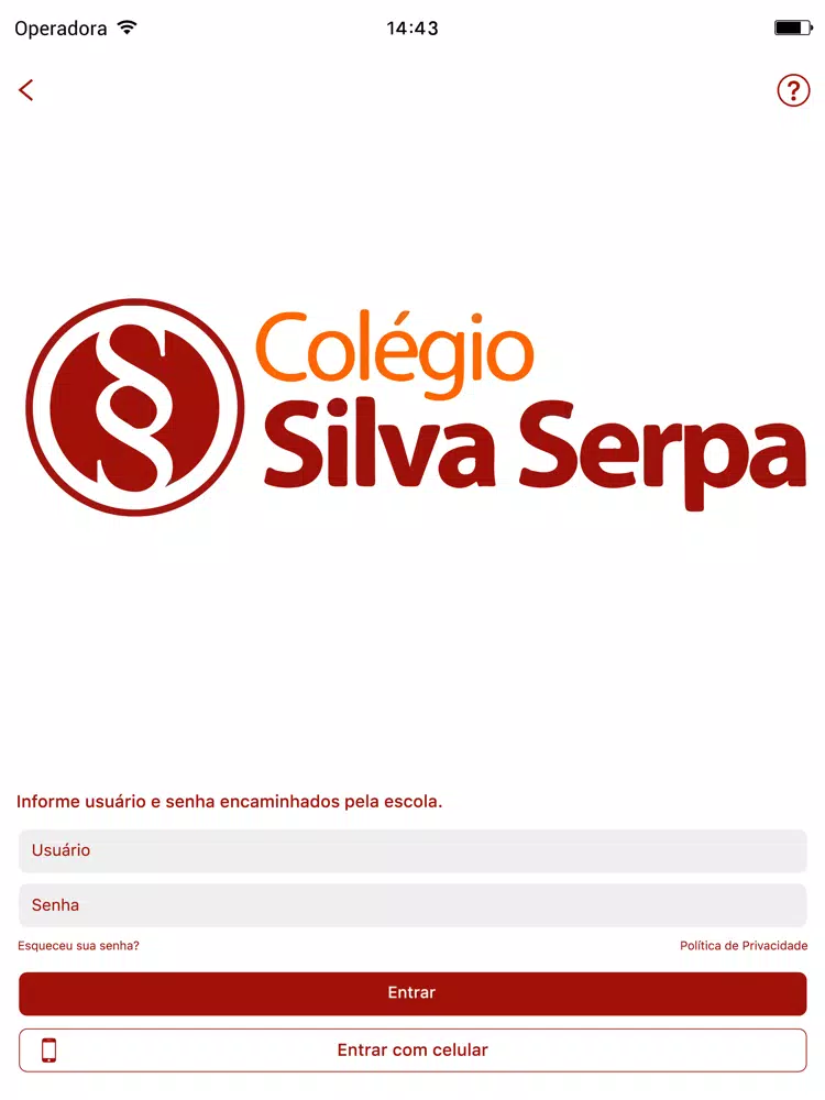 Colégio Silva Serpa iPad Screenshots