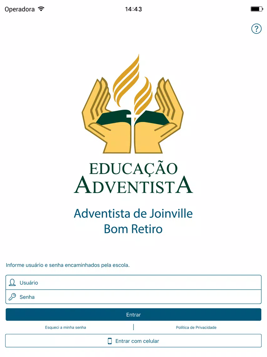 Educação Adventista Bom Retiro iPad Screenshots