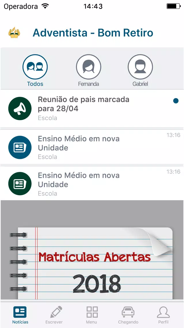 Educação Adventista Bom Retiro Screenshots