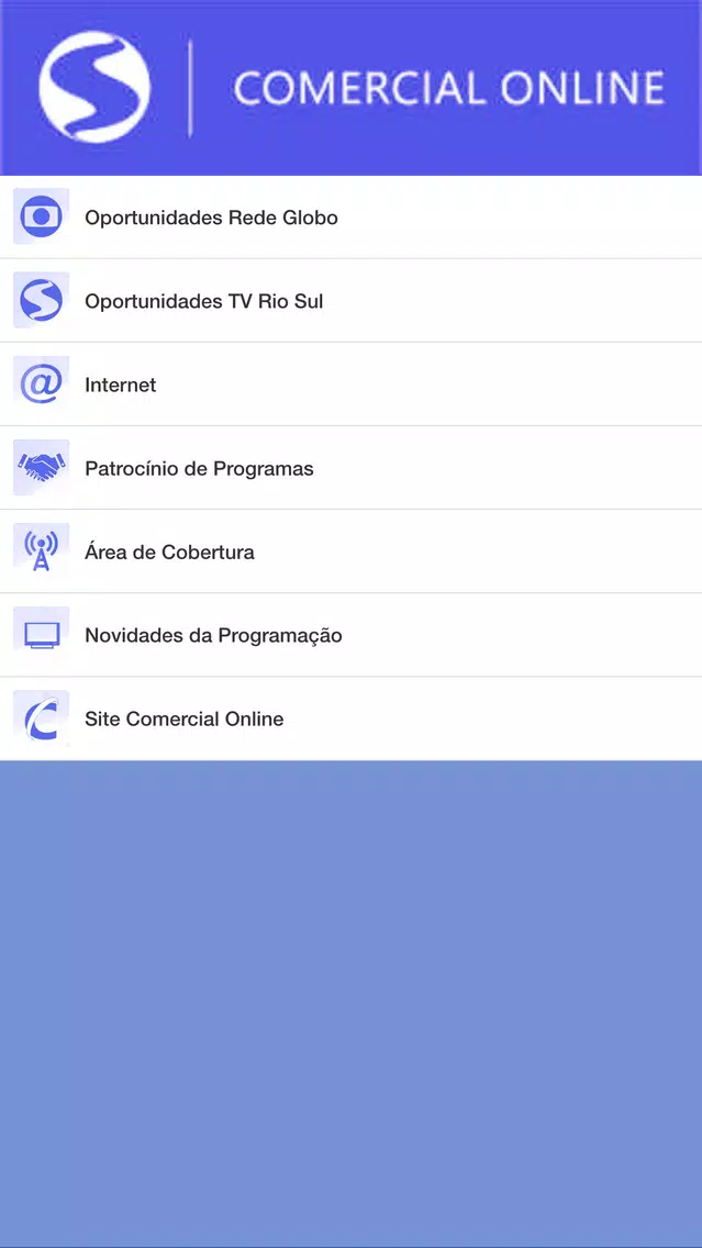 TV Rio Sul :: Comercial Online Screenshots
