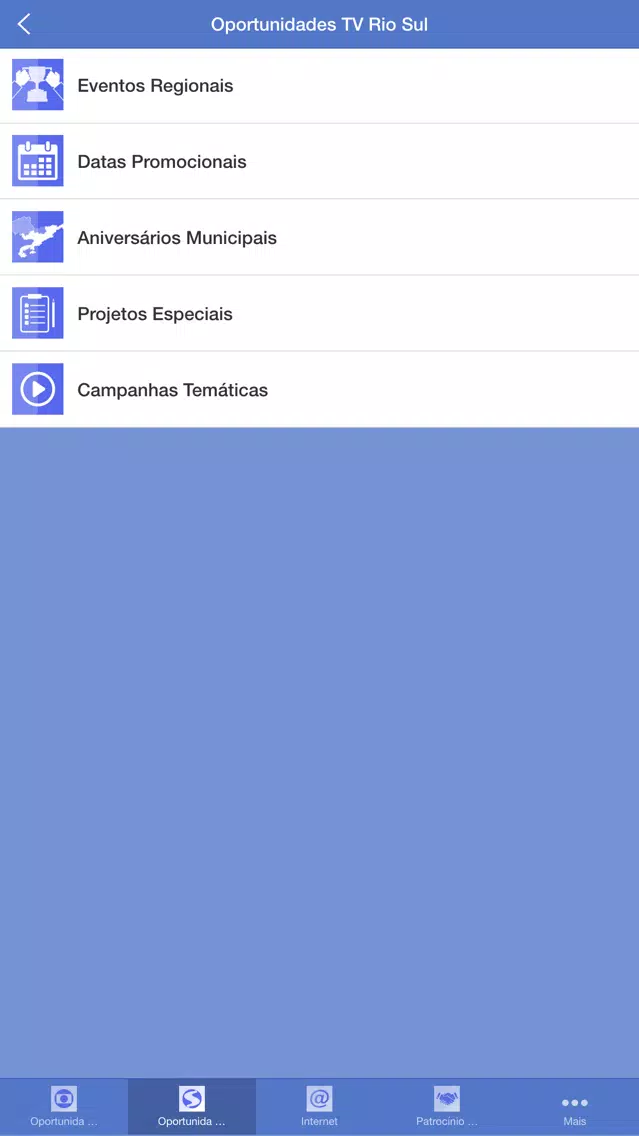 TV Rio Sul :: Comercial Online Screenshots