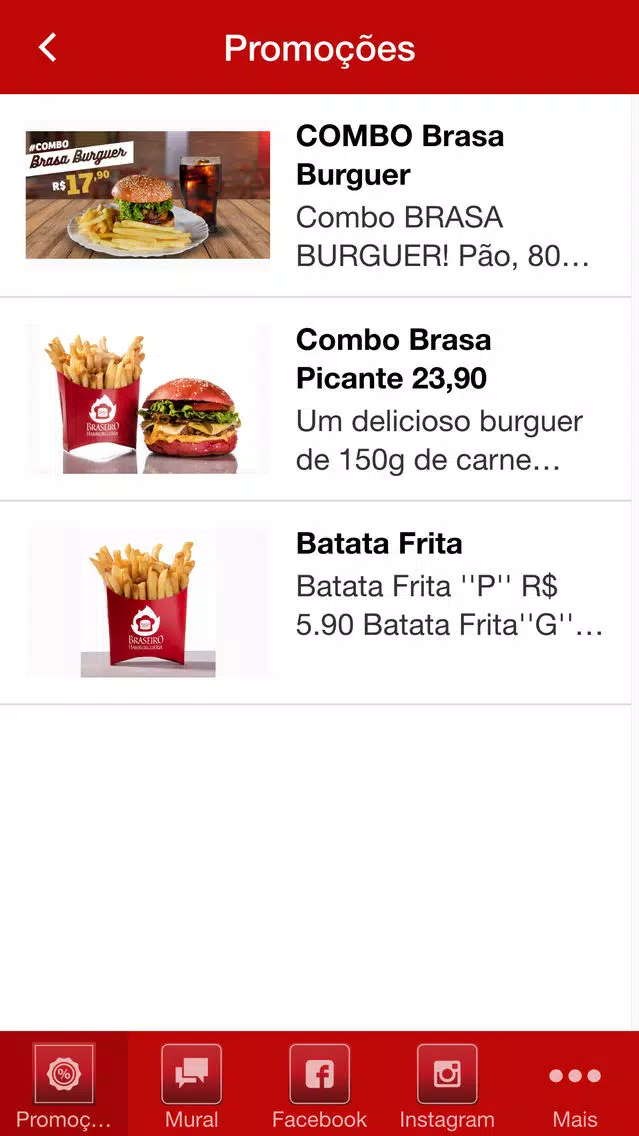 Braseiro Hamburgueria Screenshots
