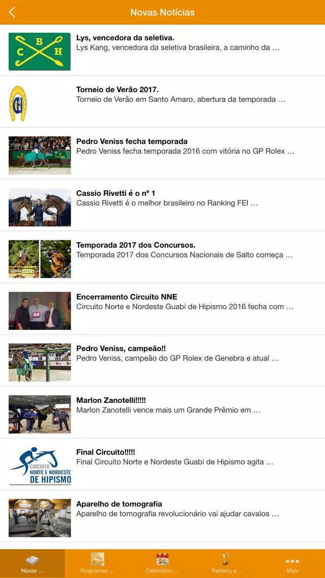 CHZS - Centro Hipico Zona Sul Screenshots