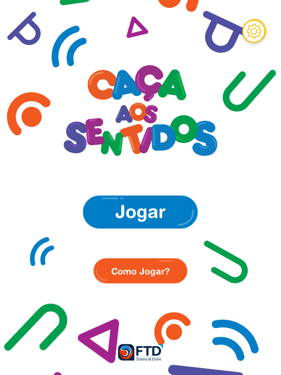 Tangkapan layar Caça aos Sentidos - FTD SE iPad