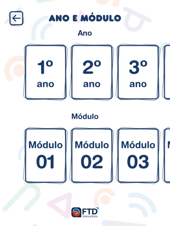 Tangkapan layar Caça aos Sentidos - FTD SE iPad