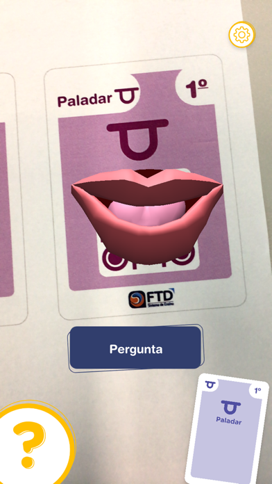 Tangkapan layar Caça aos Sentidos - FTD SE