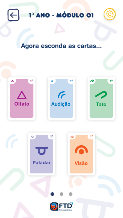 Tangkapan layar Caça aos Sentidos - FTD SE
