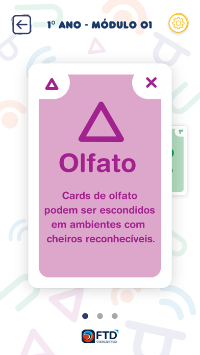 Tangkapan layar Caça aos Sentidos - FTD SE