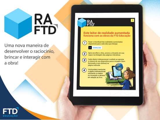 Realidade Aumentada FTD iPad 스크린샷