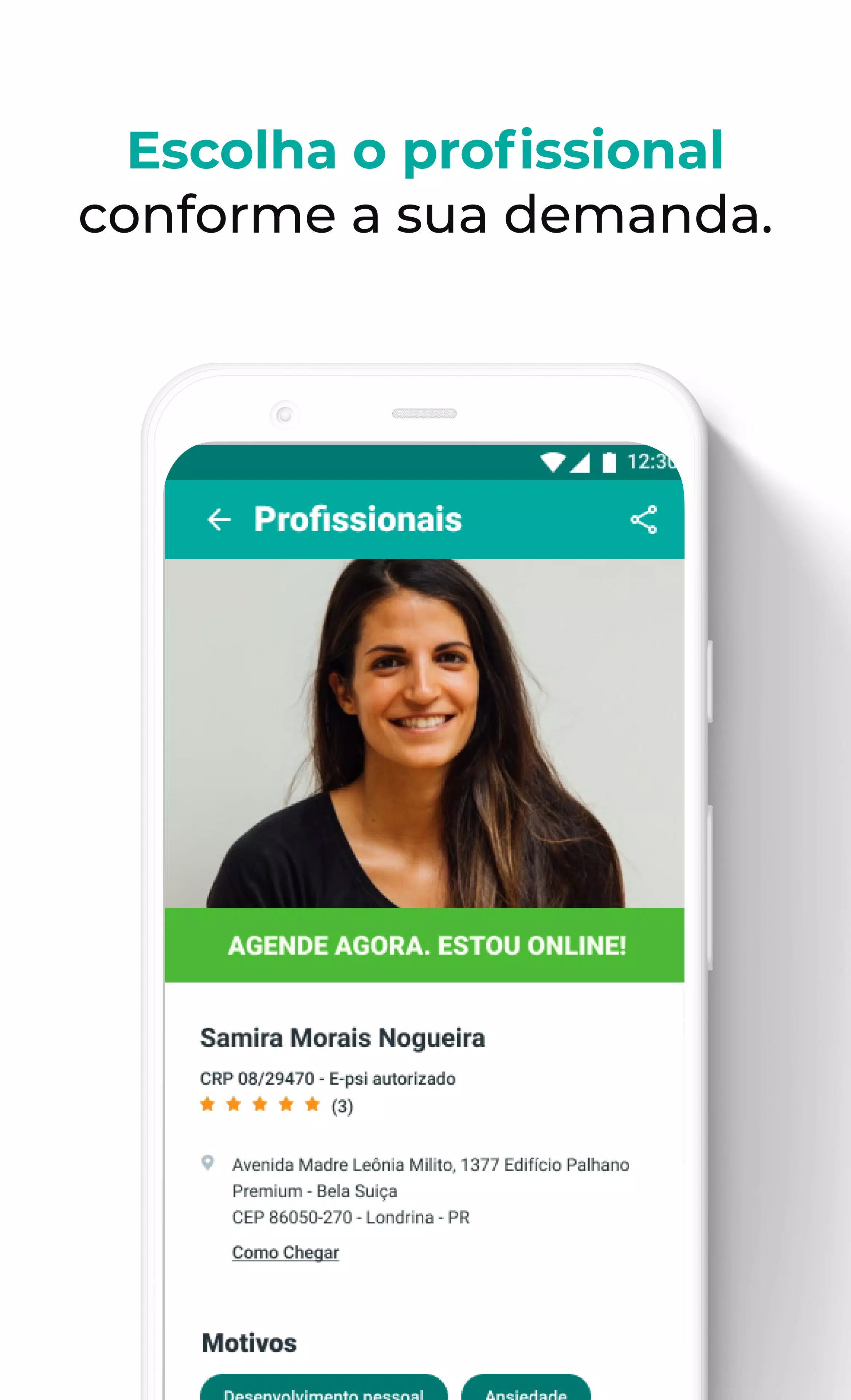 Meu Psicólogo Screenshots