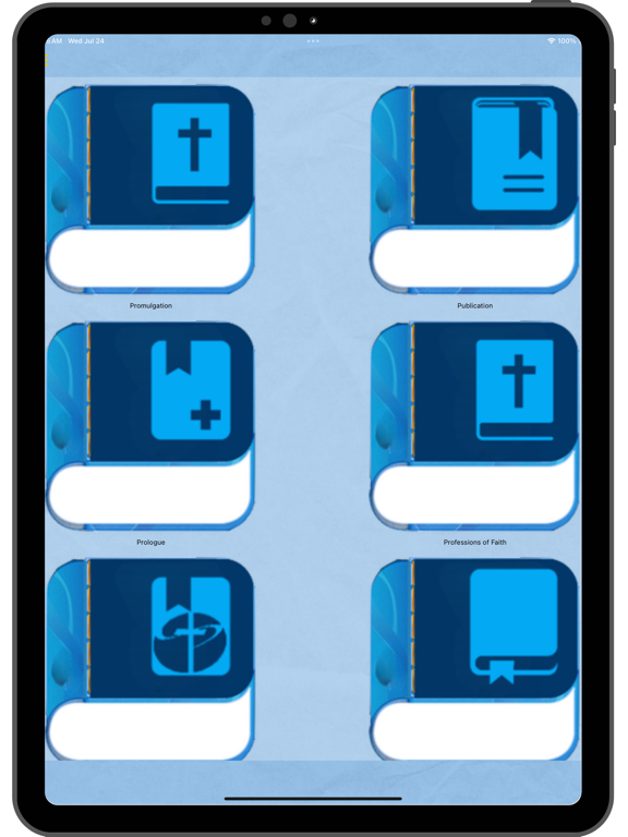 Catechism of the Catholic iPad Screenshots
