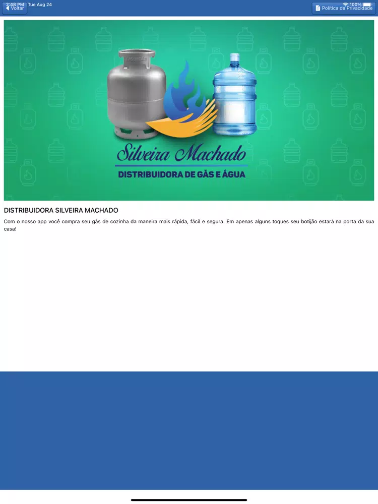 Silveira Machado Gas e Agua iPad Screenshots