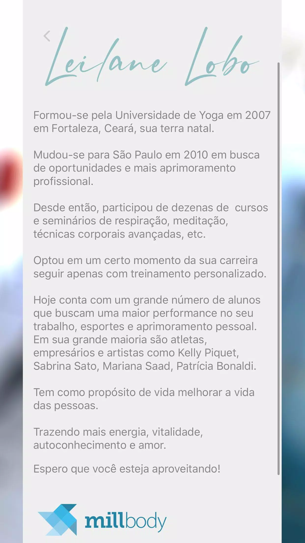 Yoga por Leilane Lobo Screenshots
