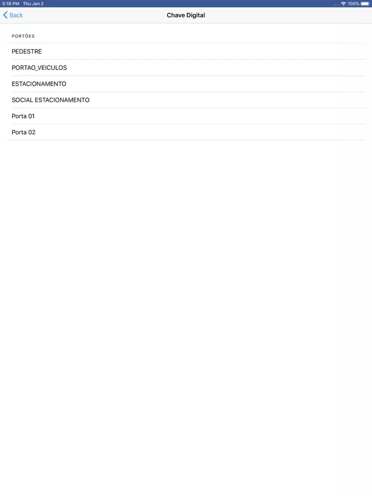 Portaria Autônoma iPad Screenshots