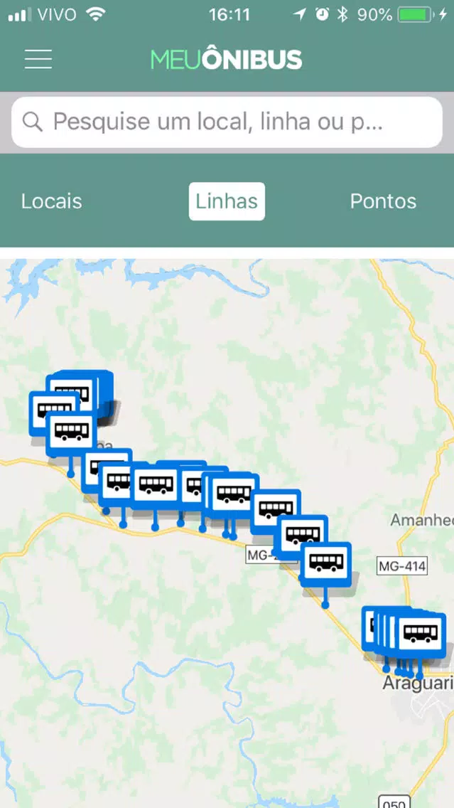 Meu Ônibus CAF Transportes Screenshots