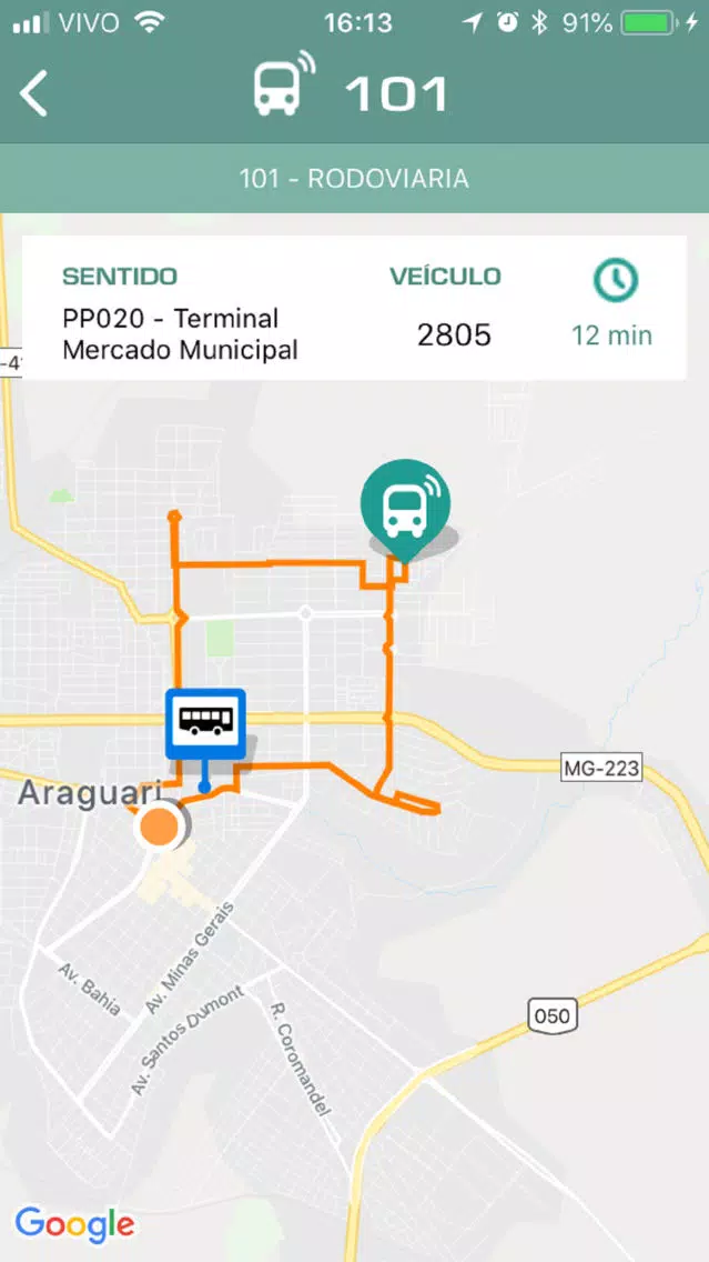 Meu Ônibus CAF Transportes Screenshots
