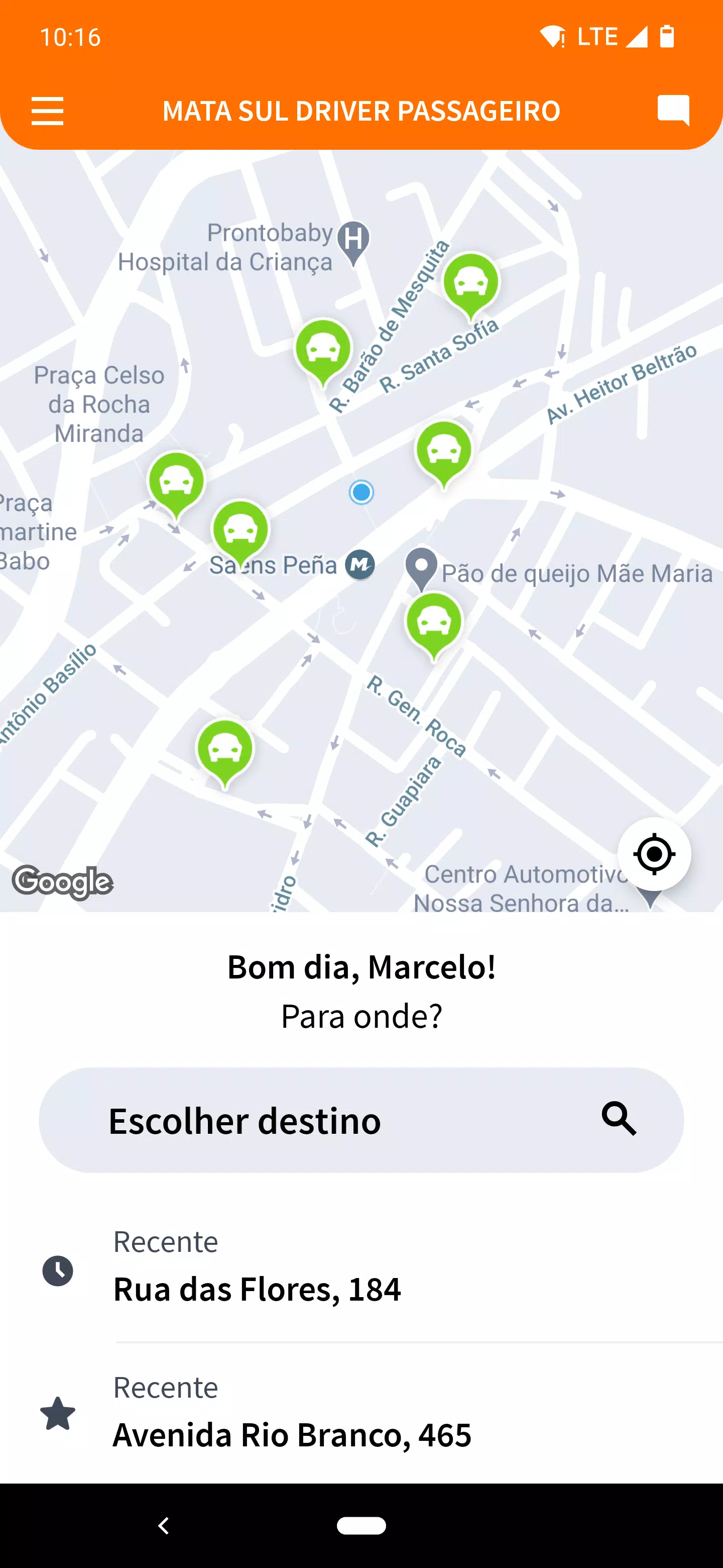 MATA SUL DRIVER Passageiro Screenshots
