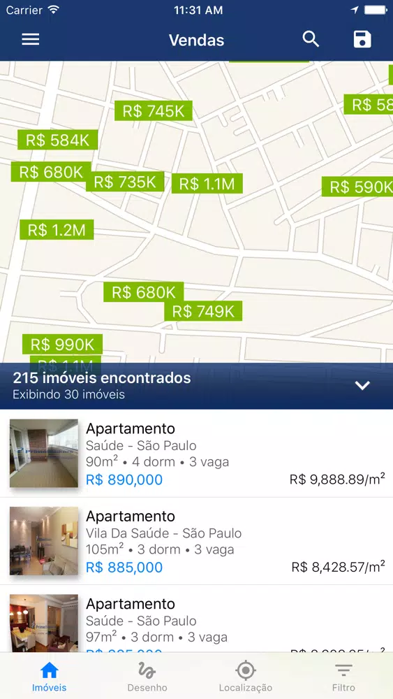 Скриншоты Imobiliária Prime Brokers