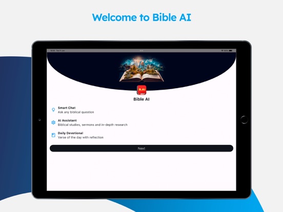 Bible A.I. iPad Screenshots