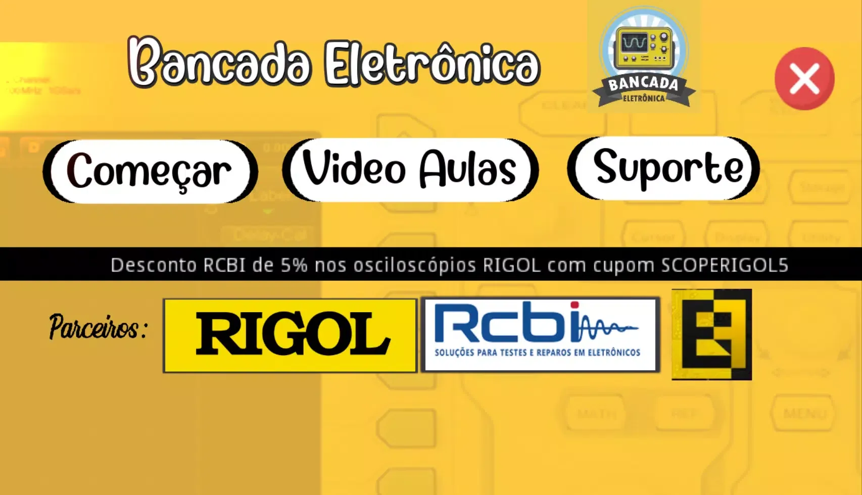 Bancada Eletrônica Screenshots