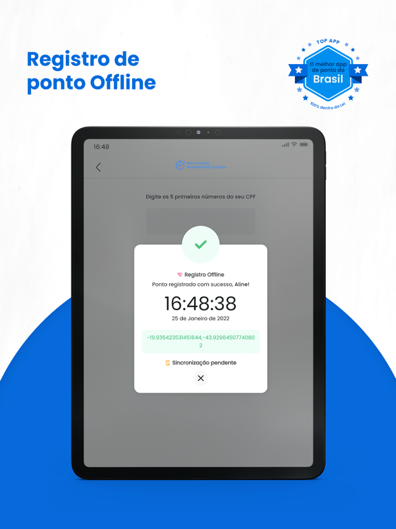 Meu Controle de Ponto Multi iPad Screenshots