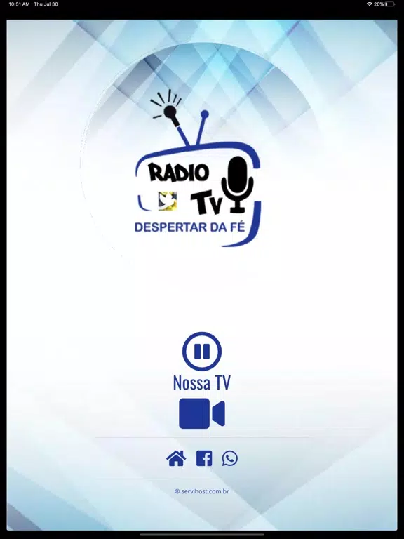 Rádio Tv Despertar da Fé iPad Screenshots