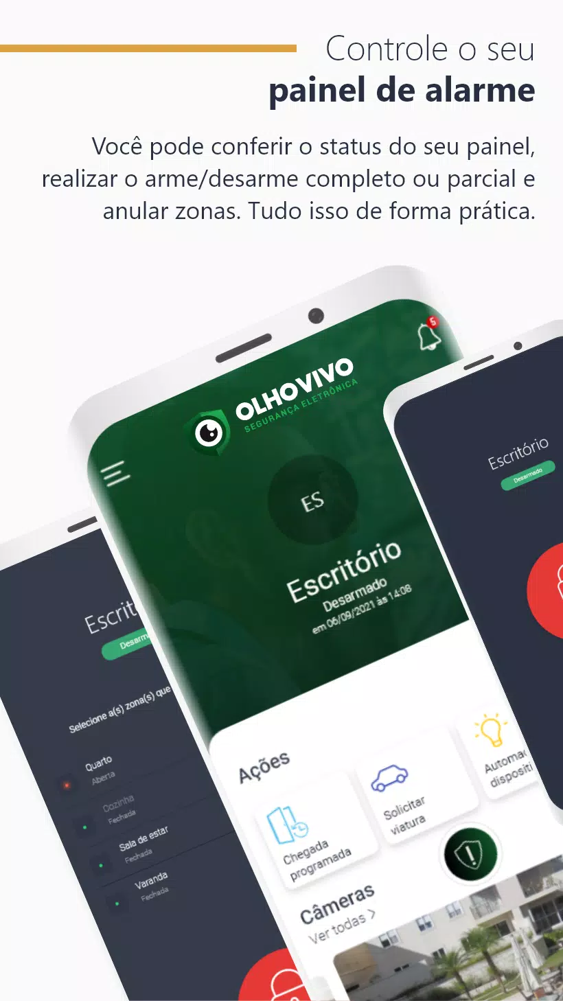 Olho Vivo Segurança Screenshots