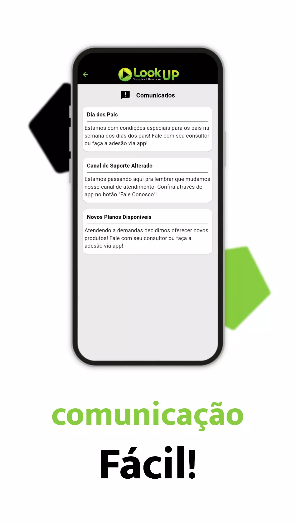 LookUp Benefícios Screenshots