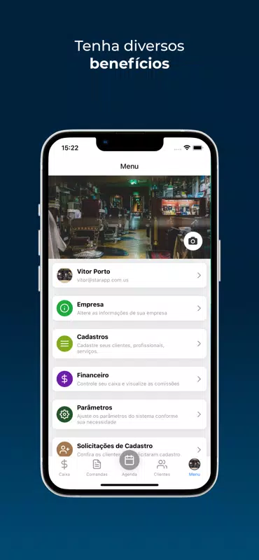 AppBarber PRO Screenshots