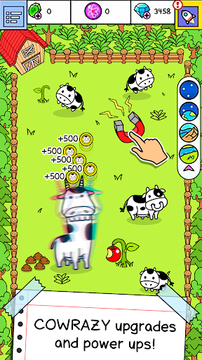 Cow Evolution: Idle Merge Game Screenshots