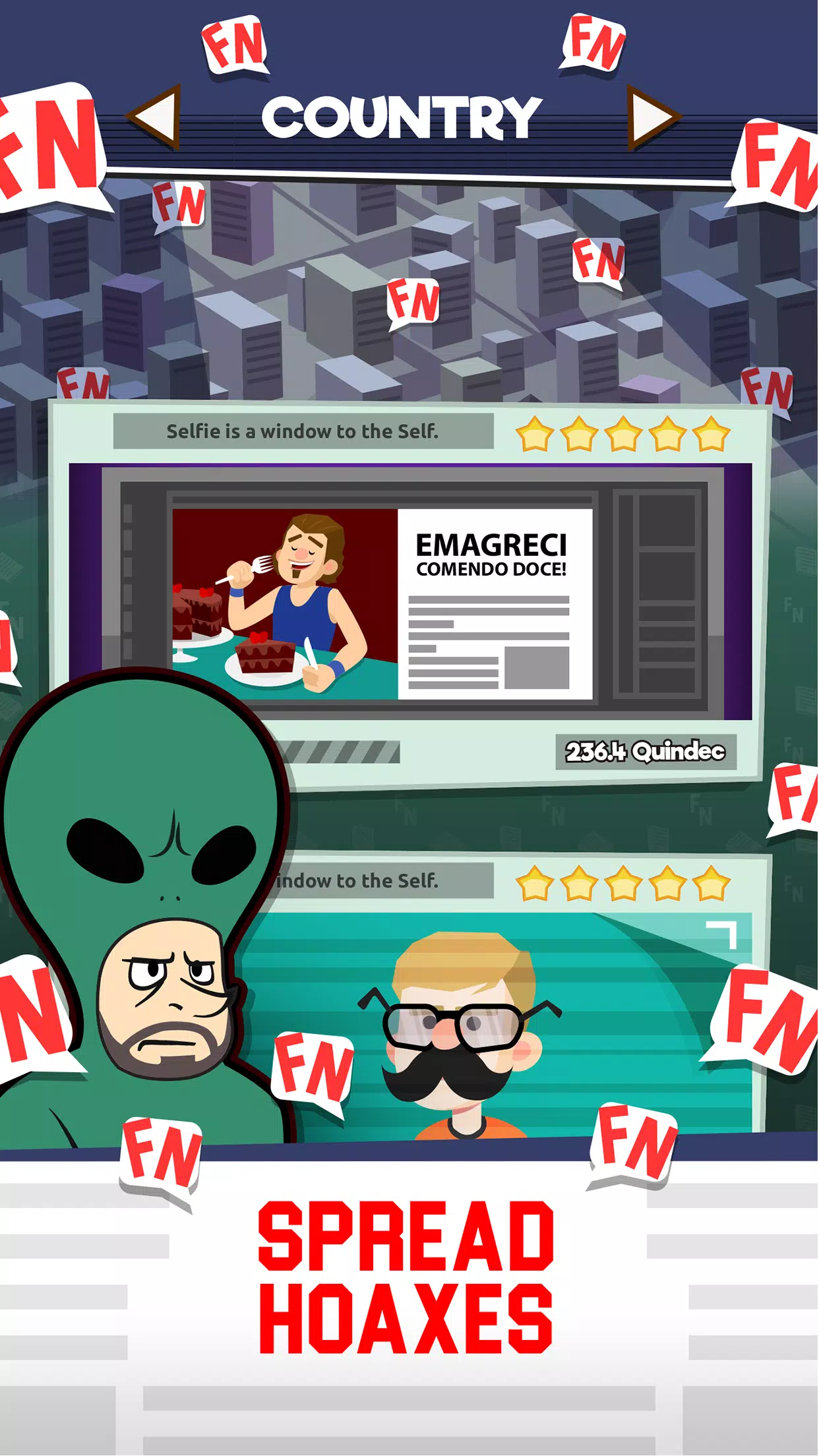 Fake News Inc. Screenshots