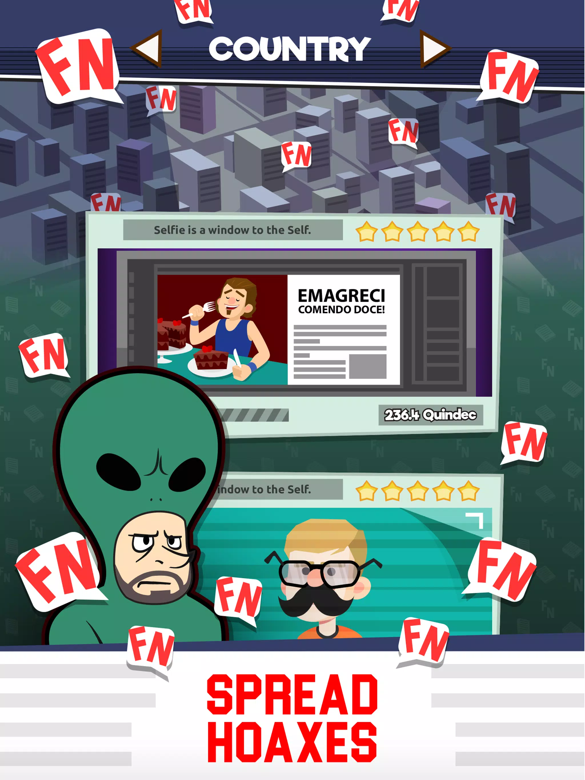 Fake News Inc. Screenshots