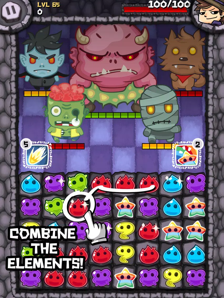 Monster Defense! Cast Powerful Spells Against Dreadful Creatures iPad Screenshots
