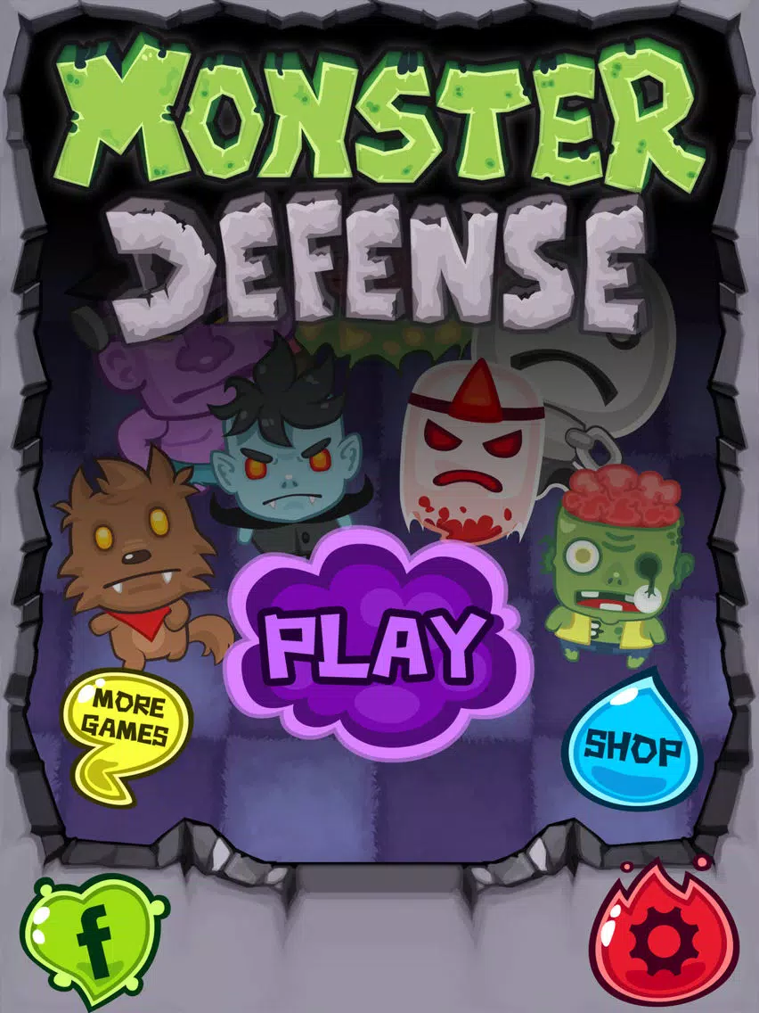 Monster Defense! Cast Powerful Spells Against Dreadful Creatures iPad Screenshots