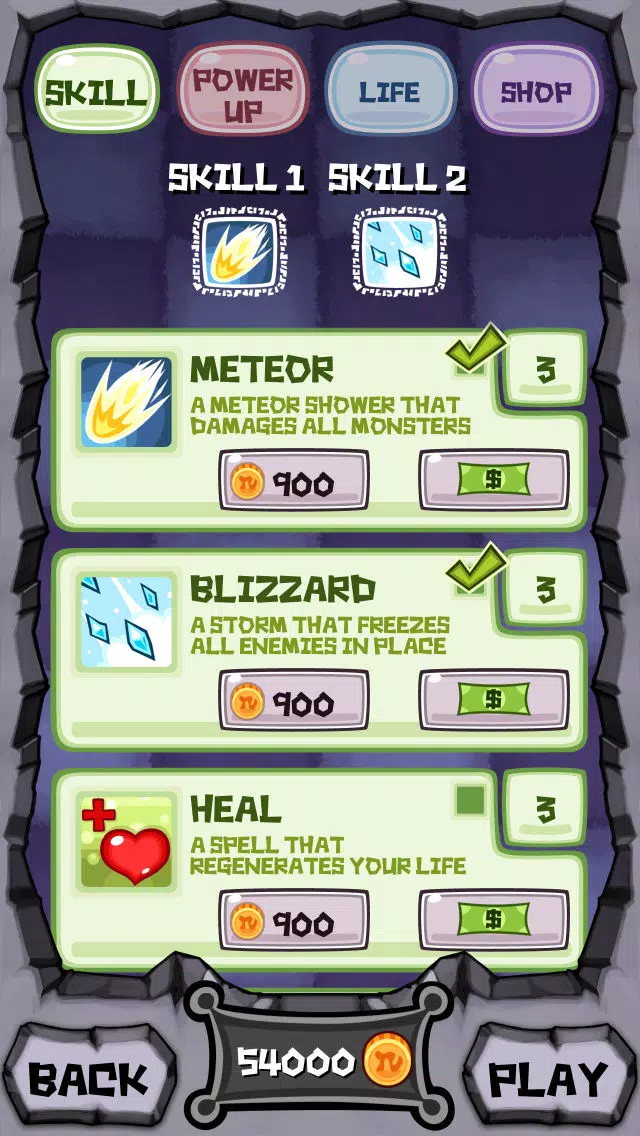 Monster Defense! Cast Powerful Spells Against Dreadful Creatures Screenshots
