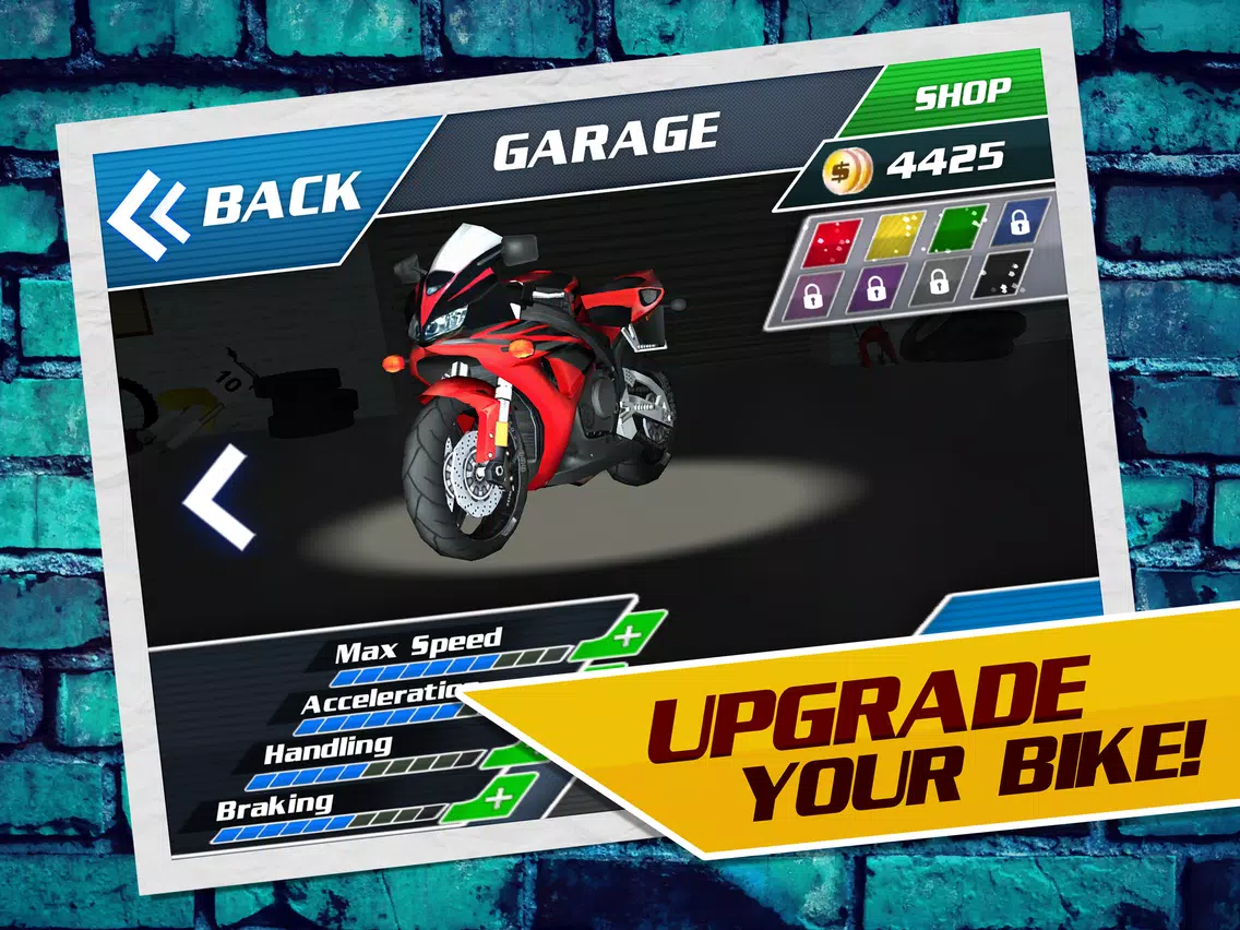 Screenshot di Moto Road Rider - Motorcycle Traffic Racing Simulator Game iPad 